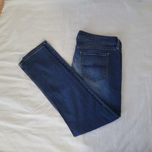Blue Jeans Arizona Jean Co. Super Skinny Size 13S - Picture 3 of 15